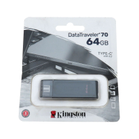 Фотография USB 3.0 накопитель 64Гб TYPE-C Kingston Data Traveler 70