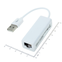 Фотография Адаптер USB Ethernet (переход USB A- 8P8C) без драйвера