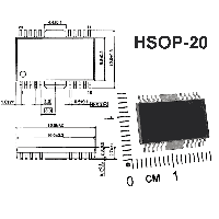 Фотография TA2058F    HSOP-20,   Для CD, Магнитофона