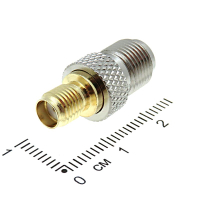 Фотография SMA Гнездо внешн. резьба под F-коннектор, FF-SMAF