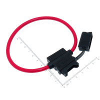 Фотография Держатель автопредохранителя тип "STANDART" на проводе 6мм2 