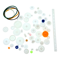 Фотография Набор пластиковых шестерёнок для редукторного двигателя (60 предм.)