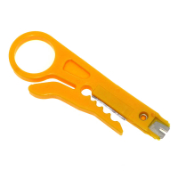 Фотография Зачистка проводов, заделка витой пары (полуножницы) 12-4231