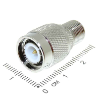 Фотография TNC Штекер, под F-коннектор, металл, для RG58