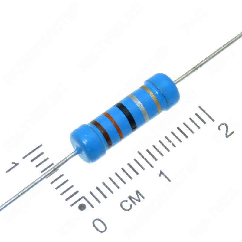 картинка Резистор        0.2 Ом, 2 Вт, 5%, C2-23, MF, металлопленочный от магазина "РадиоМастер"