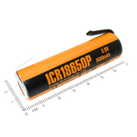 Фотография АКБ 18650P (ICR18650P) Li-ion 3,8V 1500mAh с выводами Energy Technology 