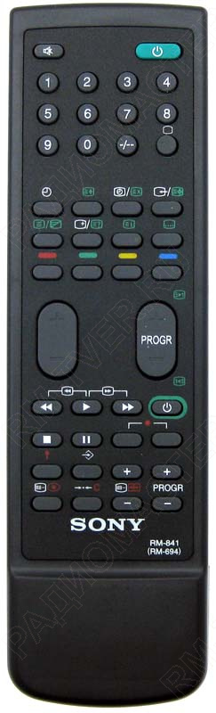 картинка Пульт ДУ Sony RM841 (436,711) [TV/VCR] от магазина "РадиоМастер"