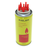 Фотография Газовый баллон с переходниками для зажигалок 140ml