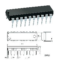 Фотография M50560-001P    DIP-20,   ДУ, IR м/с