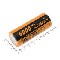 Фотография АКБ 26650 ICR26650H Li-ion 3,7V 6000mAh Energy Technology