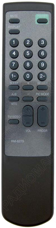 картинка Пульт ДУ Sony RM827S(849) от магазина "РадиоМастер"