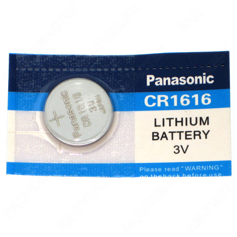 картинка Элемент питания CR1616 Lithium 3V Panasonic, MAXELL от магазина "РадиоМастер"