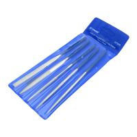 Фотография Набор надфилей алмазных TUNDRA 140 х 3 х 50 мм, обрезиненная рукоятка, 5 шт. 2275918