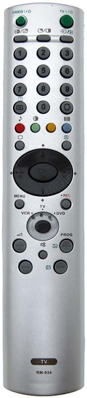 картинка Пульт ДУ Sony RM-934 как оригинал програмируемый от магазина "РадиоМастер"