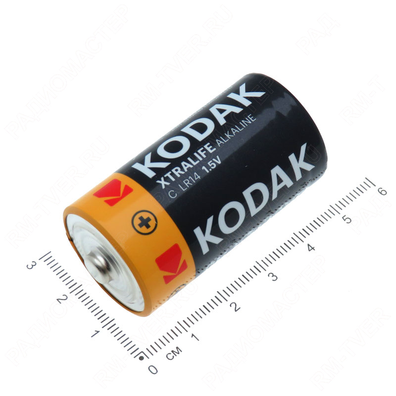 картинка Элемент питания LR14 Alkaline KODAK, цена за 1 элемент от магазина "РадиоМастер"