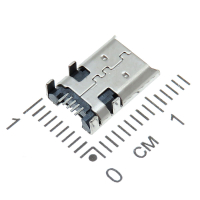 Фотография Micro USB AB-SD-L (B-5L1) гнездо на плату, №92