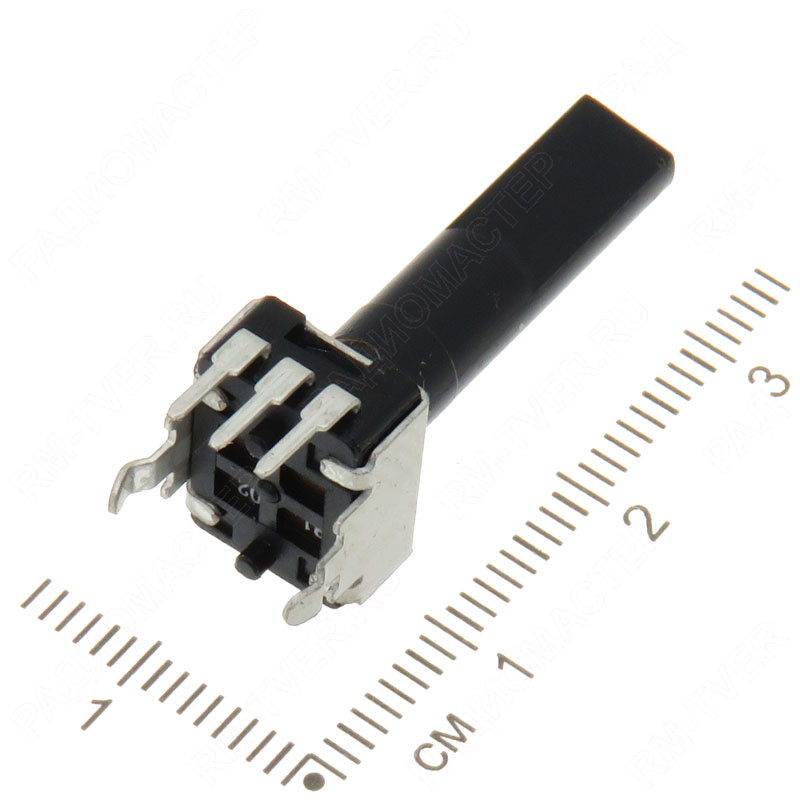 картинка Резистор переменный  100 КОм, RS09-N-30 от магазина "РадиоМастер"