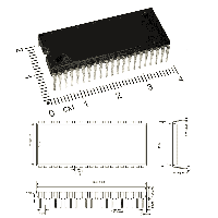 Фотография M34300N4-012SP    SDIP-42,   TV - процессор