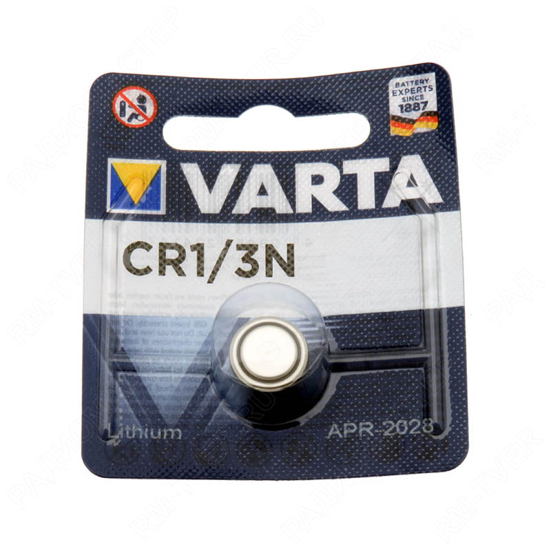 картинка Элемент питания CR1/3N Lithium 3V VARTA от магазина "РадиоМастер"