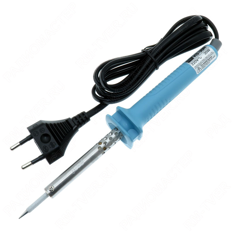 картинка Паяльник GOOT KS-30R 220V/30W  <ЯПОНИЯ> от магазина "РадиоМастер"