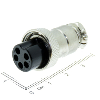 Фотография Гнездо на кабель GX16M-5A (5 pin), MIC