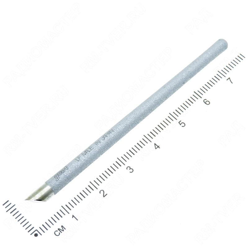 картинка Жало для паяльника Стержень D=4,0мм, (GOOT ЯПОНИЯ), R-48C, для KS/KX-20,30,40; KYP; CA от магазина "РадиоМастер"