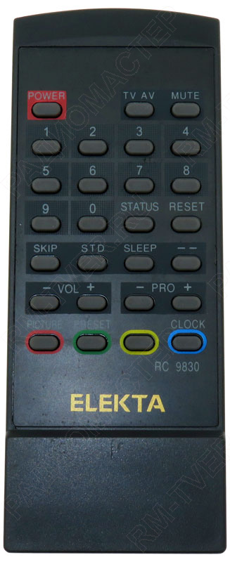 картинка Пульт ДУ Elekta RC-9830 от магазина "РадиоМастер"