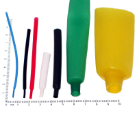 Фотография Термоусадка   2,0/1,0 мм, 2-х кратная REXANT 1 метр, цвет красный