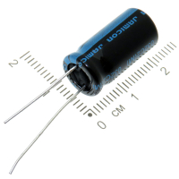 Фотография Конденсатор электролитический    470 мкФ, 50 В, TKR, (10x21 +105)