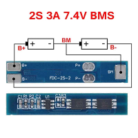Фотография Модуль заряда и защиты Li-ion АКБ 3A, 8.4V 2S BMS