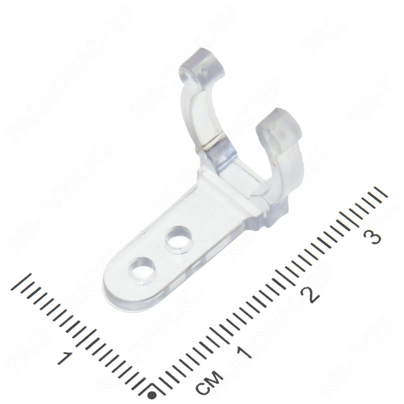 картинка Клипсы "крокодил" Neon-Night для крепления дюралайта, 10 мм от магазина "РадиоМастер"