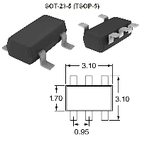 Фотография JW5250A (JWM30) 1A, 6V，1.5MHz, 40uA    SOT-23-5 (TSOP-5),   DC-DC преобразователь