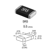 Фотография Резистор        0 Ом, 0,125 Вт, 1%, smd, чип 0805