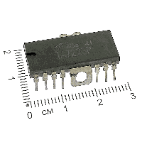 Фотография TA7223P    DIP,   УНЧ, Audio Power IC