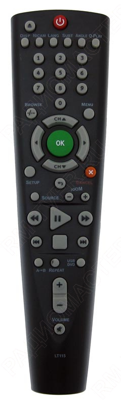 картинка Пульт ДУ BBK LT-115 [TV+DVD] от магазина "РадиоМастер"