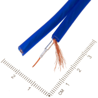 Фотография Кабель аудио ШГЭС 2 линейный, 1 экран LCL-10 в силиконе