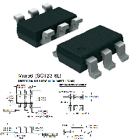 Фотография FS8205A (CEG8205A)    SOT-23-6 (Micro6, SOT-26),   Сборка 2 x (N-канал+Диод), Vds(Vce)=20V, Id(Ic)=4