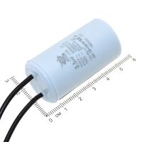 Фотография Конденсатор пусковой     3.5 мкФ, 450 В, CBB60 с гибкими выводами