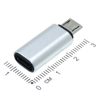 Фотография Переходник Гнездо Type-C - Штекер Micro USB MRM T08 