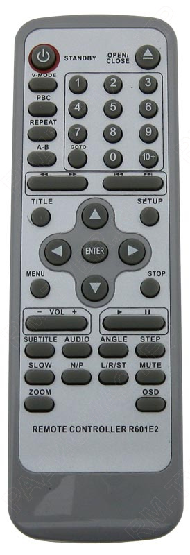 картинка Пульт ДУ Elenberg R-601E2 DVD от магазина "РадиоМастер"