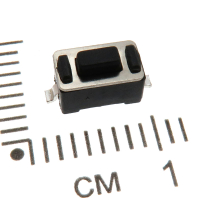 Фотография Кнопка такт. SMD 6х3,5x5мм (2 ноги) для брелков, ON без фиксации - OFF (на замыкание)