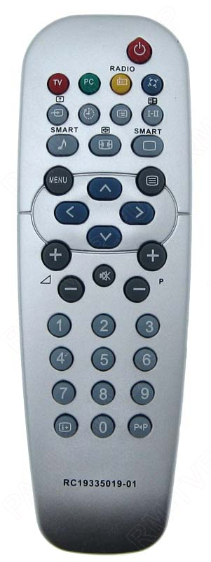 картинка Пульт ДУ Philips RC-19335003 (5019) TV, короткий от магазина "РадиоМастер"