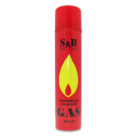 Фотография Газовый баллон для зажигалок с универс. штоком 300 мл