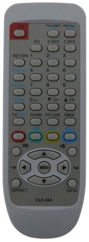 картинка Пульт ДУ Hitachi CLE-964 [TV] от магазина "РадиоМастер"