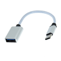 Фотография Переходник Штекер Type-C <-> Гнездо USB, OTG T01