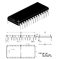 Фотография M206B1    DIP-28-600,   TV - процессор