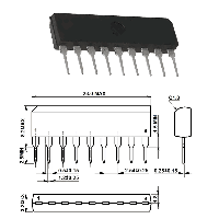 Фотография TA7358AP    SIP-9,   FM/(AM) приёмник