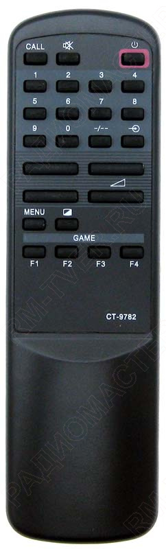 картинка Пульт ДУ Toshiba CT-9782 [TV] от магазина "РадиоМастер"