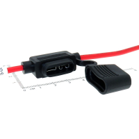 Фотография Держатель автопредохранителя тип "STANDART" на проводе 2,5мм2 23-0045 (LXD-105)