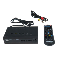 Фотография Телеприставка World Vision T624A/T625A/T644A, DVB-T2/C, HDMI, 2USB, мет. корпус, встроенный БП, дисп
